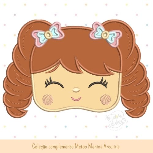 Matrizes de Bordados - Coleção Complemento Metoo Arco Íris