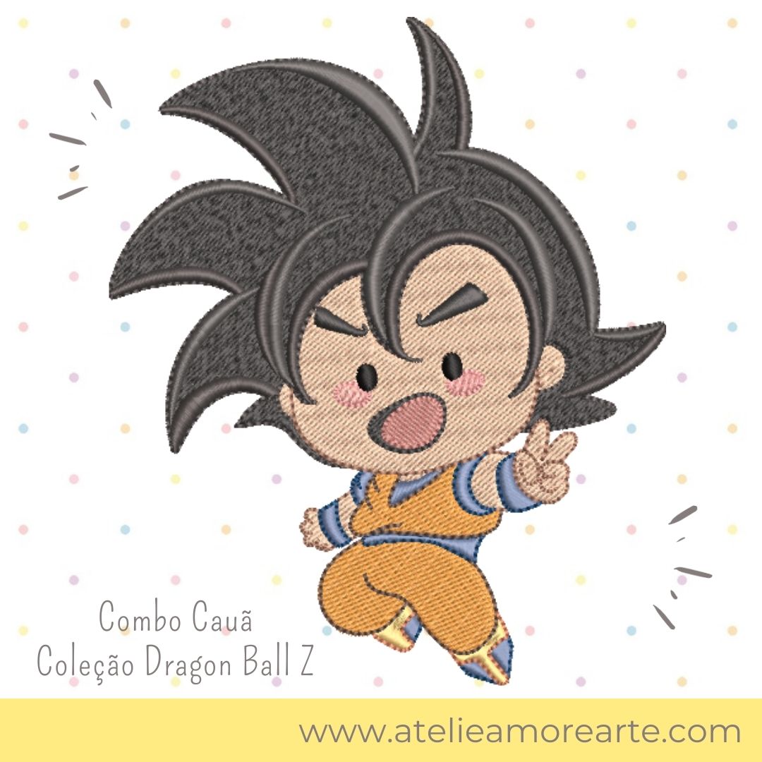 Matrizes de Bordado - Coleção Dragon Ball Z