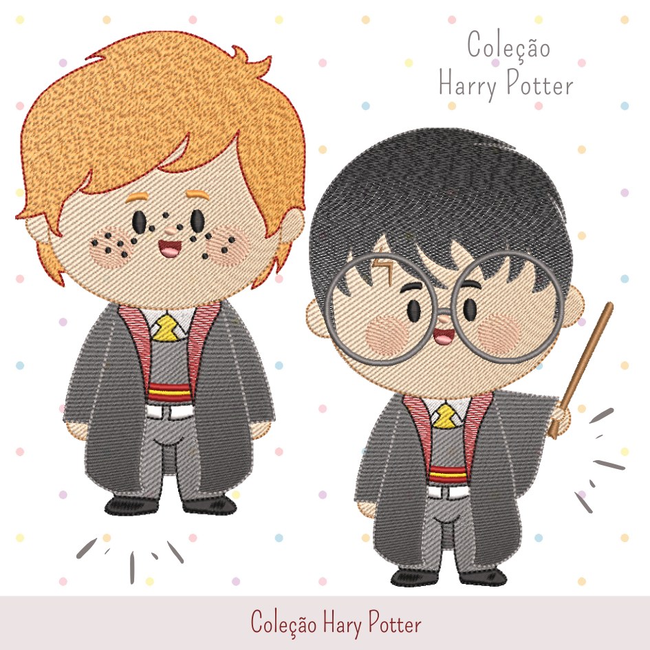 Matrizes de Bordado - Coleção Harry Potter