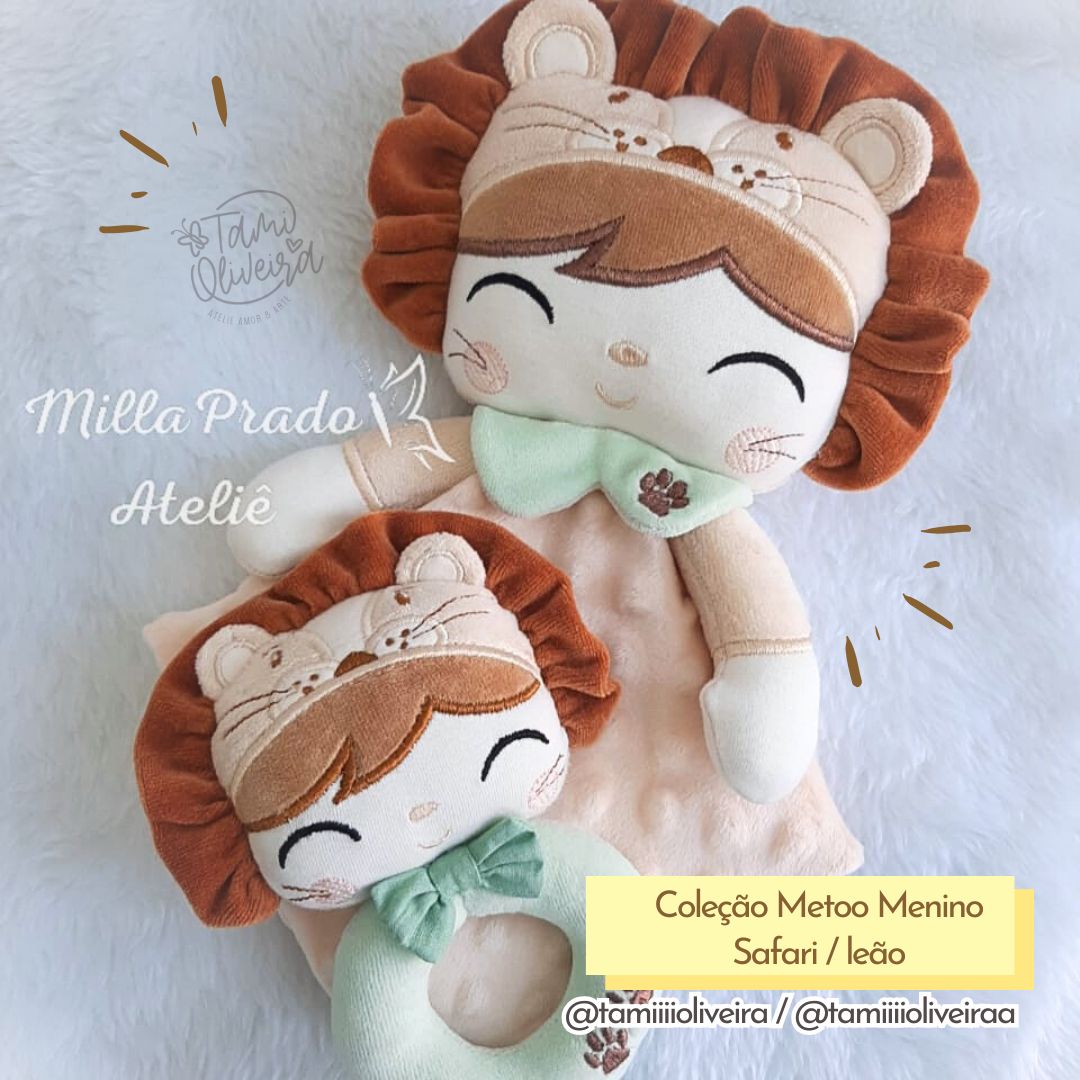 Matrizes de Bordado - Combo Metoo Safari