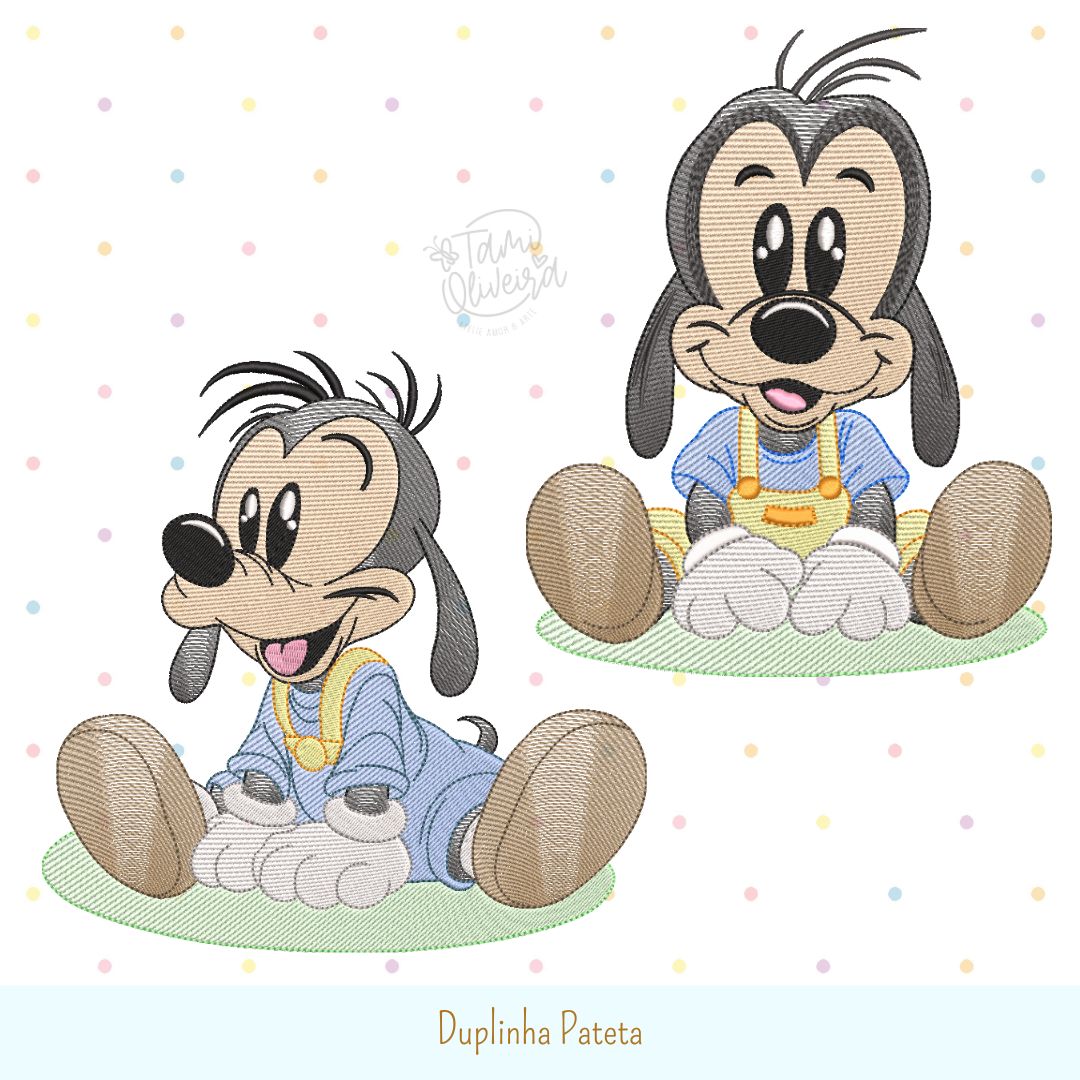 Matrizes de Bordados - Dupla Pateta