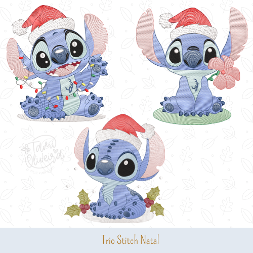 Matrizes de Bordado - Trio Natal Stitch