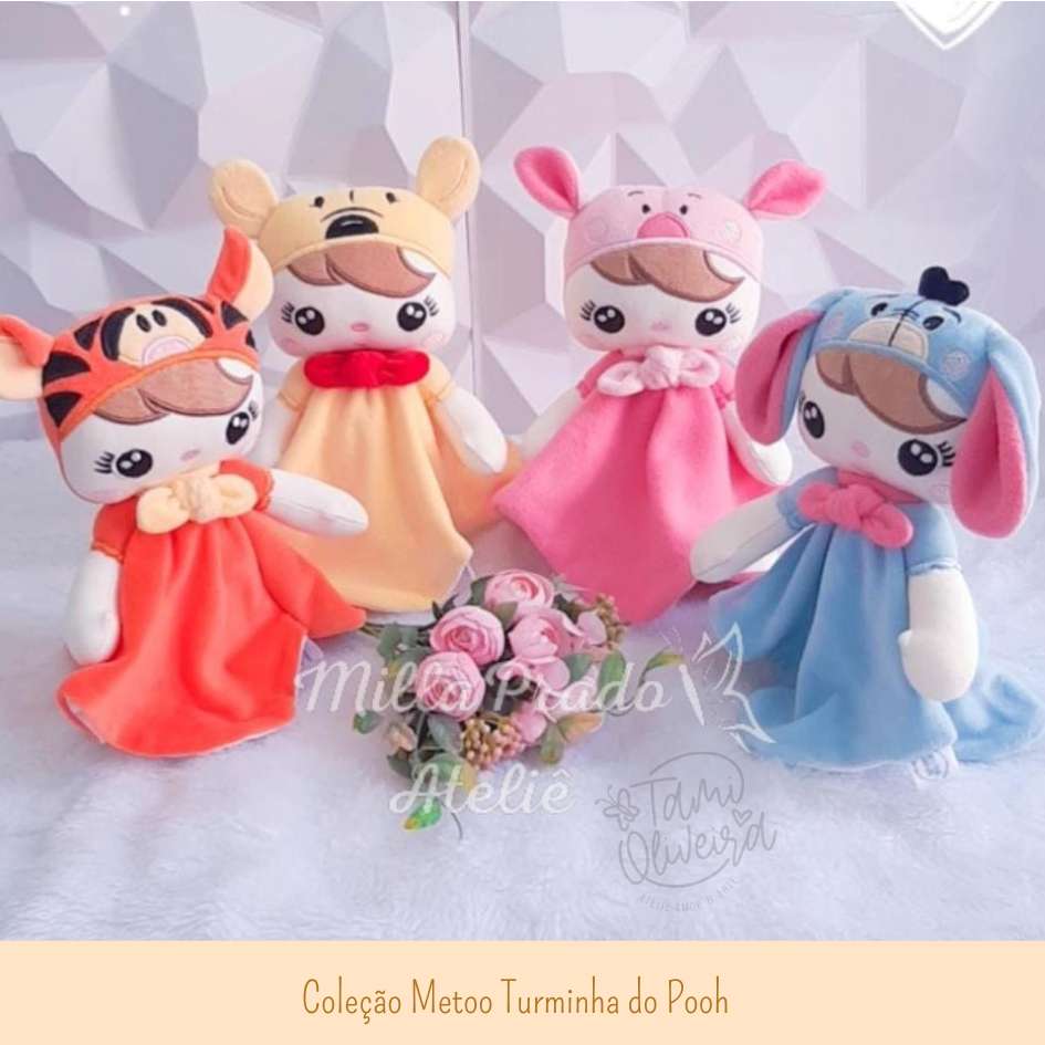 Matrizes de Bordado - Combo Metoo Turminha Pooh