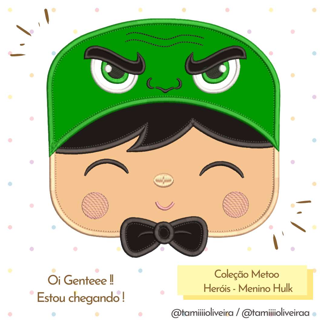 Coleção Metoo - Menino Hulk