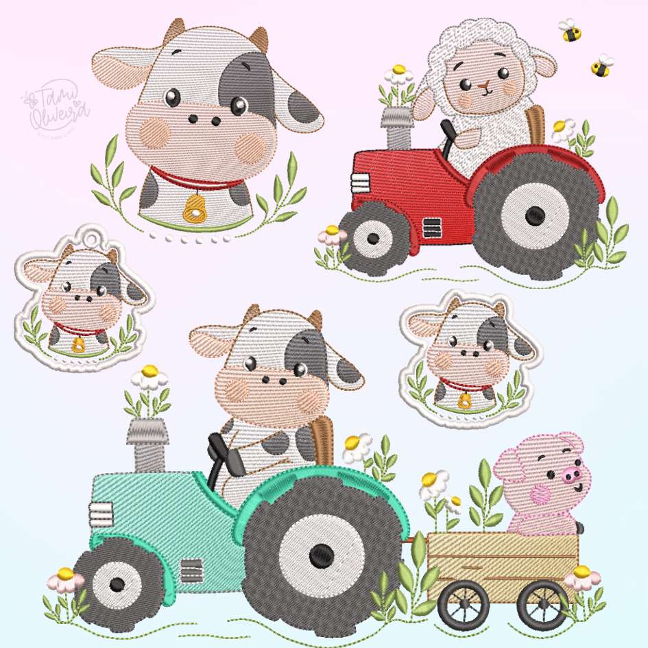 Matrizes de Bordados - Coleção Cute 3