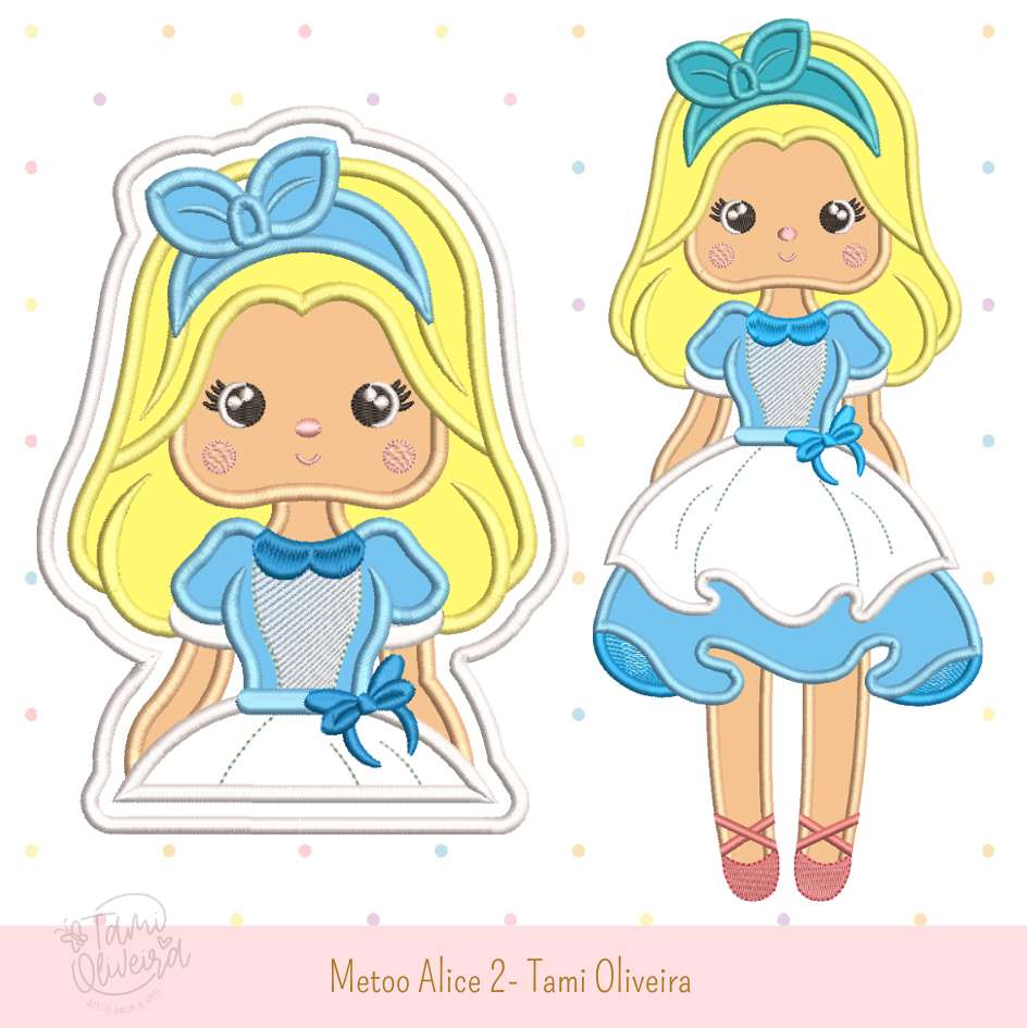 Matrizes de Bordados - Coleção Metoo Alice 2