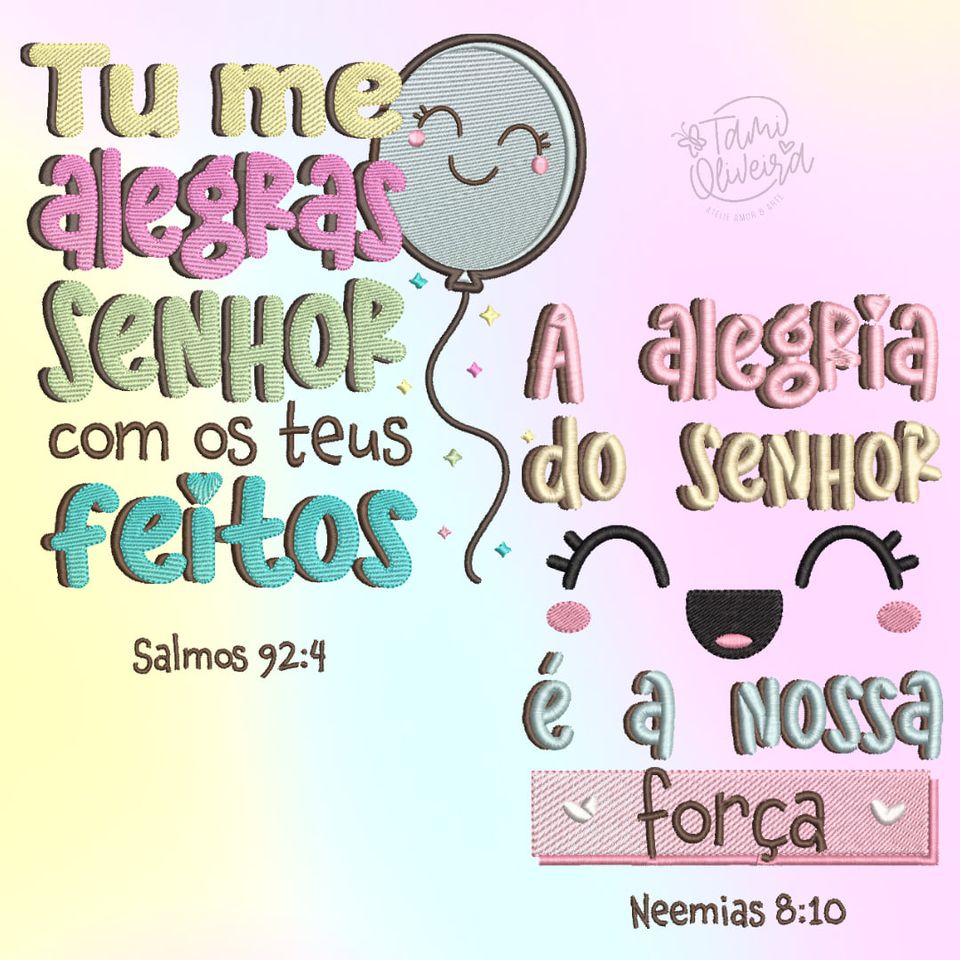Matrizes de Bordado - Coleção Frases 2