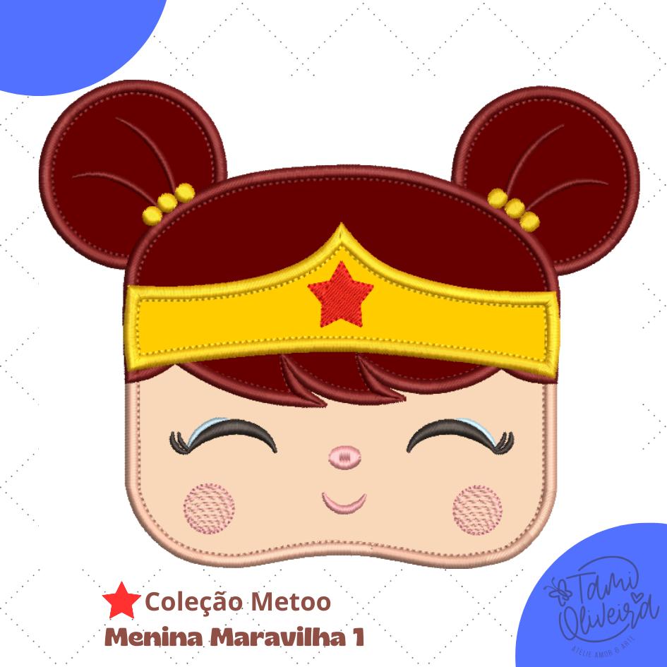 Matrizes de Bordado - Coleção Menina Maravilha 1
