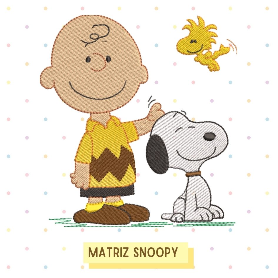 Matriz de Bordado - Snoopy